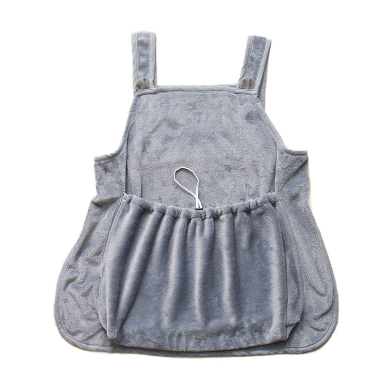 Cat Clothes Pets Apron Non-stick Anti-grab Soft Plush