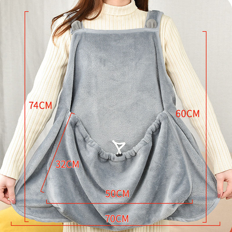 Cat Clothes Pets Apron Non-stick Anti-grab Soft Plush