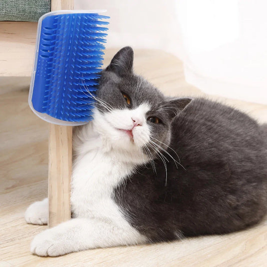 Corner Cat Self Groomer Plastic
