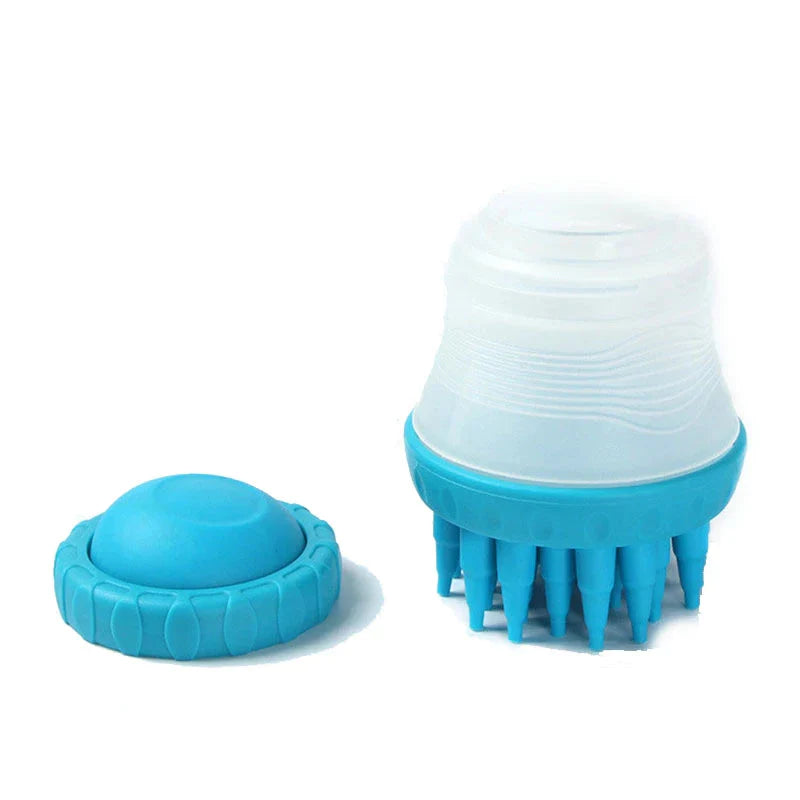 Dog Washer Bath Massage Brush Cleaning
