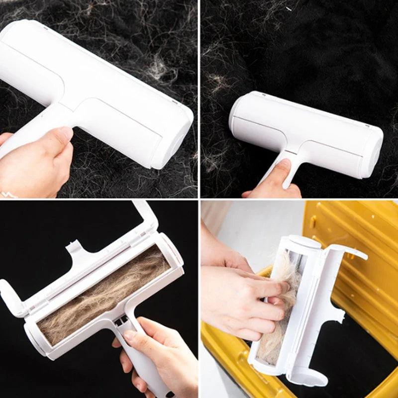 Pet Hair Remover Roller Removing Dog Cat Self Cleaning Lint Pet Hair
