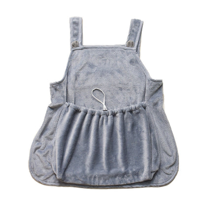 Cat Clothes Pets Apron Non-stick Anti-grab Soft Plush